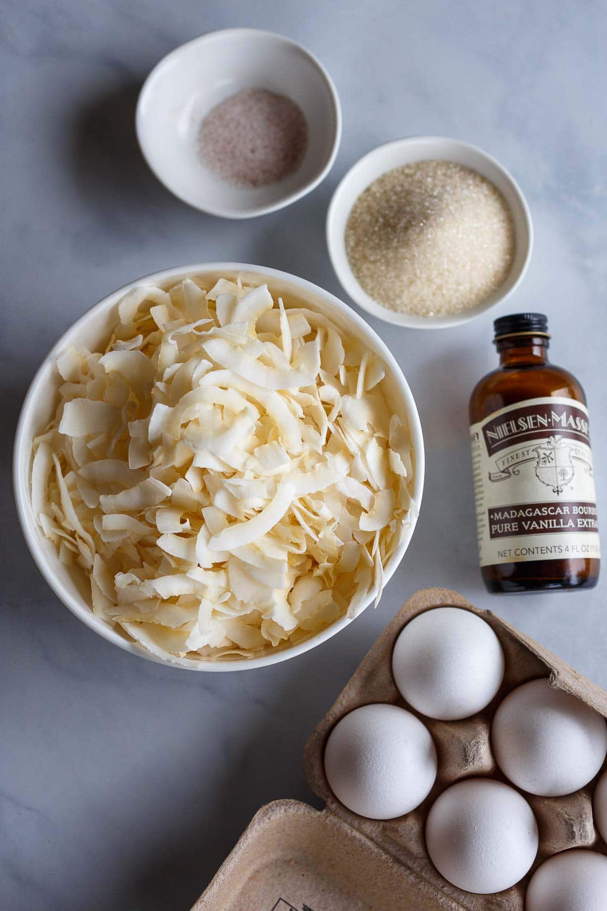 Ingredients in Coconut macaroons