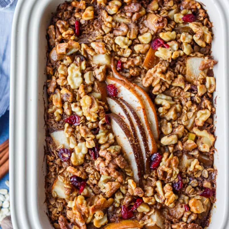 Baked oatmeal recipe