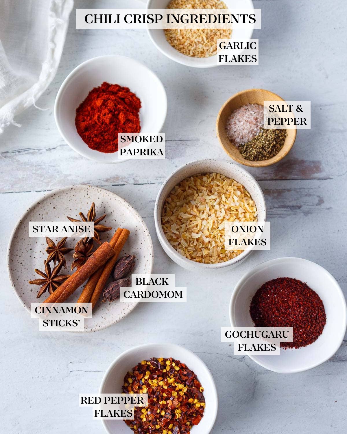 chili crisp ingredients