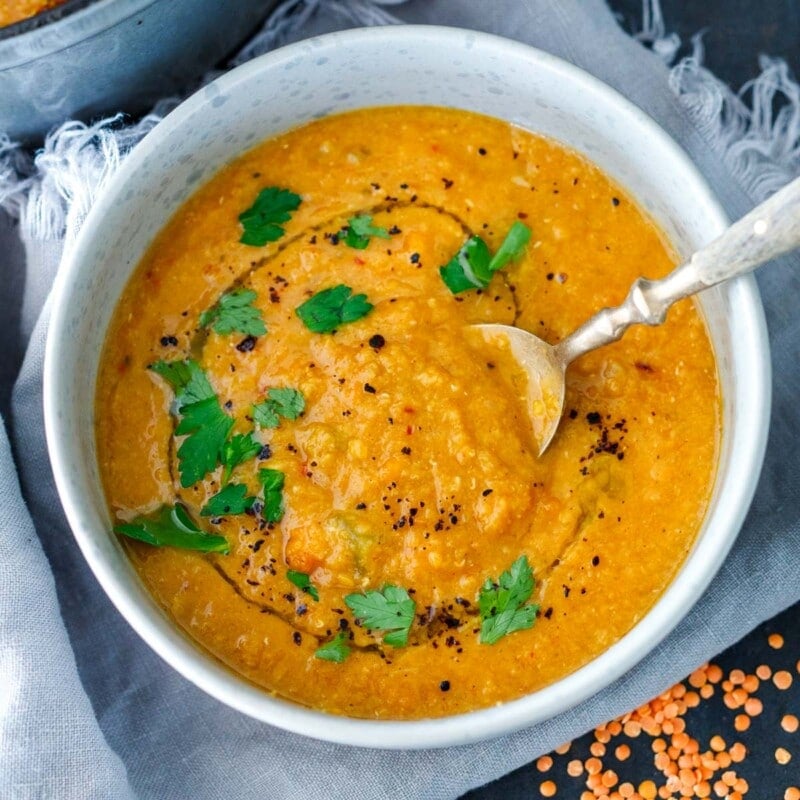 best red lentil soup recipe