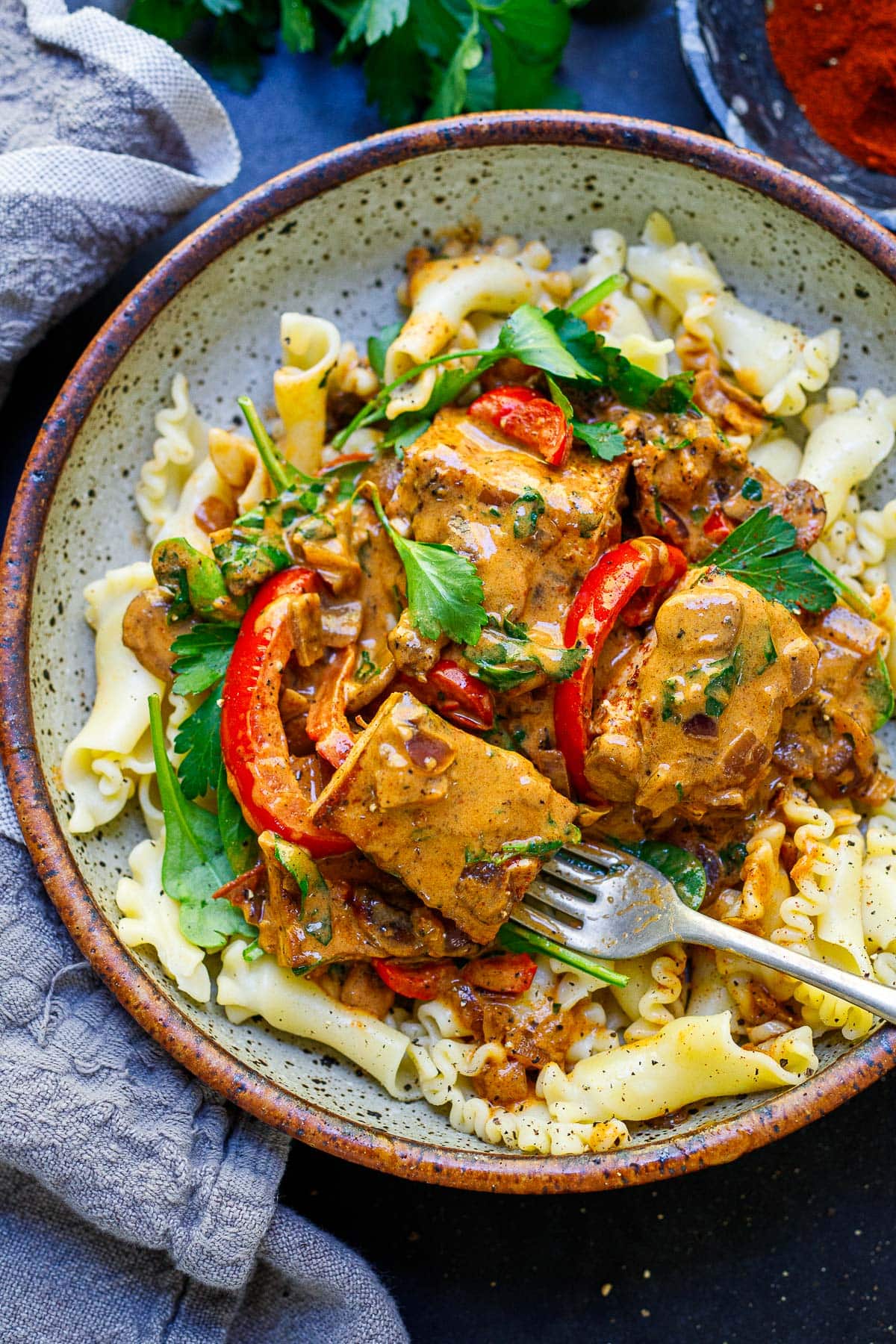 Tofu Paprikash