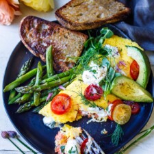 Smoked Salmon Omelette Recipe