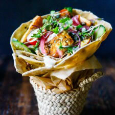 Haloumi Wrap Recipe