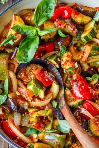 Learn how to make my chef's perfected recipe for traditional Ratatouille the way they do in Provence with clean flavors and succulent summer vegetables.