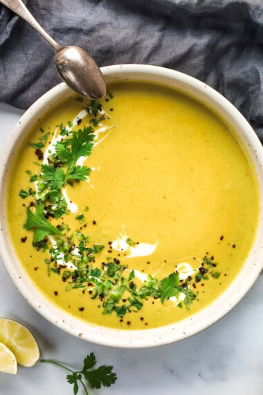 curried zucchini soup