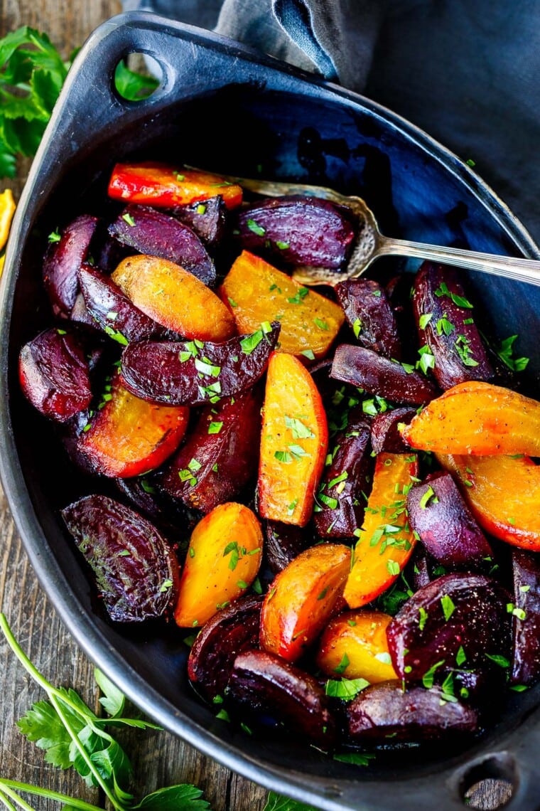 Easy Roasted Beets | Feasting At Home