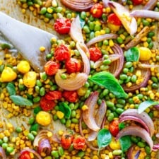 Roasted Corn Succotash