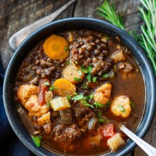 Lentil Sausage Soup Recipe