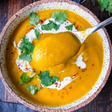 Carrot Soup Recipe with Ginger