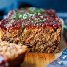 Vegan Meatloaf Recipe (Lentil Loaf)