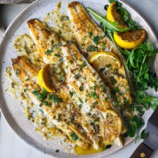 Pan Seared Branzino