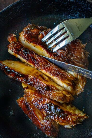 If you're wondering, "What is lion's mane?" you've come to the right place! I will show you my three favorite ways to cook this unique mushroom (including how to cook lion's mane like a steak) and fun ways to incorporate it into your everyday meals!