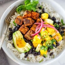 Jerk Tofu Bowl Recipe