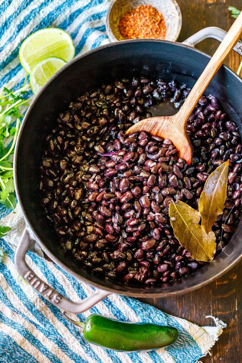 Healthy Burrito Bowl with Black Beans | Feasting at Home