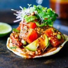 Tuna Tostadas (Tostadas de Atún)
