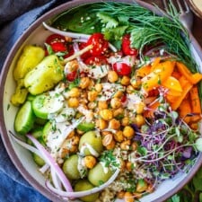 Mediterranean Chickpea Bowl