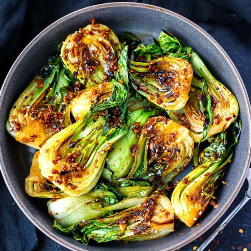 This bok choy recipe comes together fast and easy, delivering fresh, clean Asian flavor - a simple stir-fry and healthy side dish your body will crave. Vegan, gluten-free, adaptable, and easy!