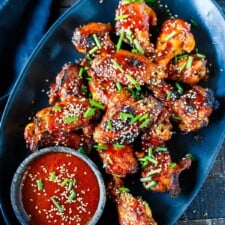 Sticky Asian Chicken Wings Recipe