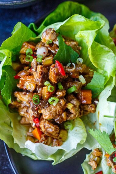 chicken lettuce wraps