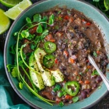 Easy Black Bean Soup