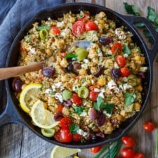 Chickpea Quinoa Skillet Dinner