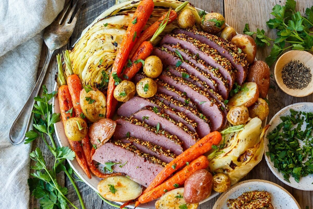 Homemade Corned Beef Brisket - Feasting At Home