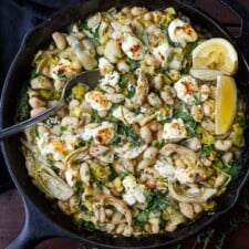 Creamy White Bean Skillet Recipe