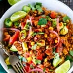 These Chipotle Burrito Bowls are smoky, bold, and easy to customize with chipotle chicken, rice, beans, and fresh toppings—perfect for a healthy, flavor-packed meal, anytime of day.