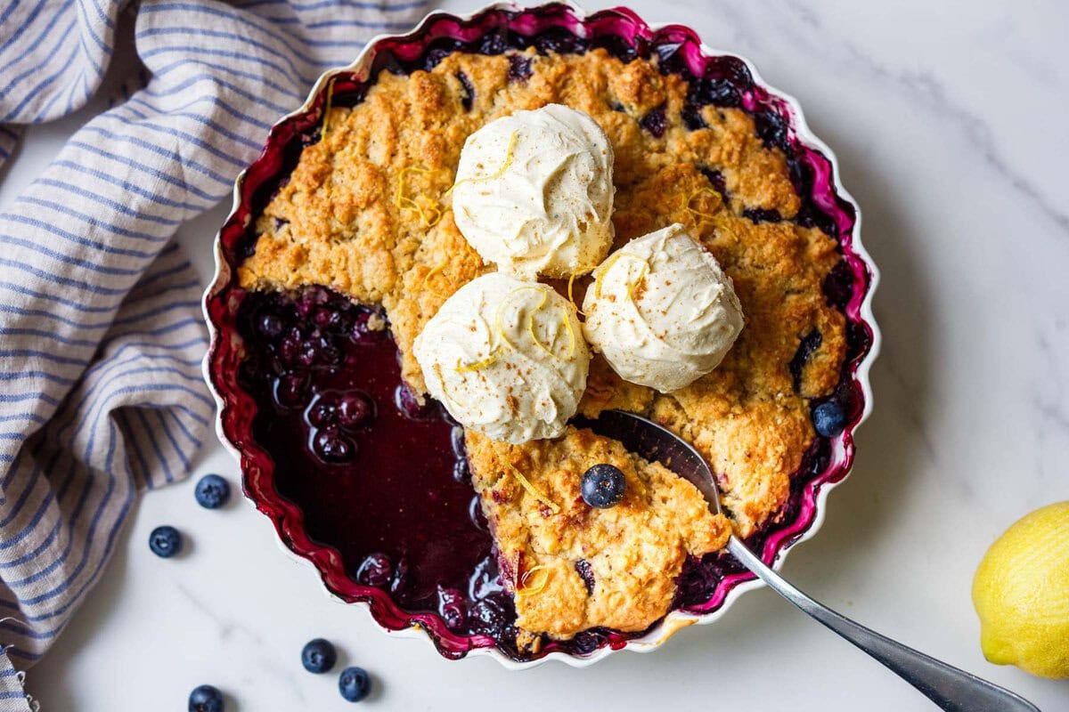 Blueberry Cobbler
