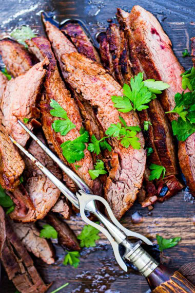 This Grilled Flank Steak with Sweet Corn & Radish Salad is the perfect summer meal—juicy grilled steak served over a fresh corn salad with crisp radishes, herbs, and a bright vinaigrette. Healthy, flavorful, and ready in 35 minutes.