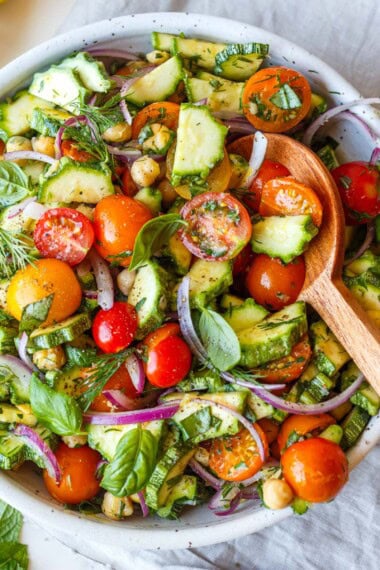 zucchini salad recipe