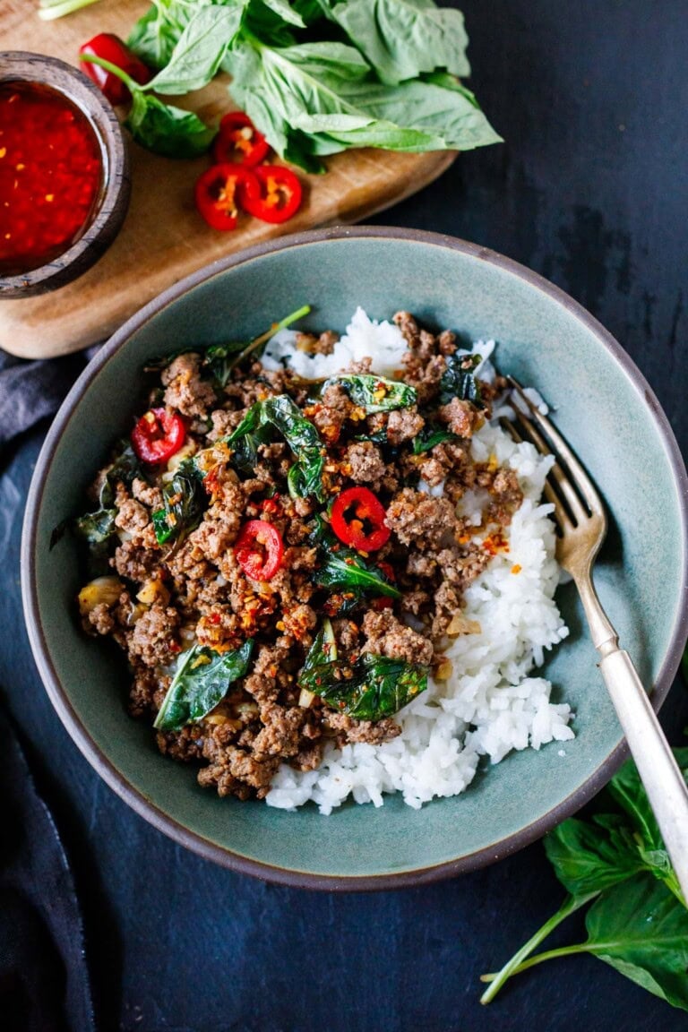 Basil Beef (Easy 20-Minute Skillet Dinner)