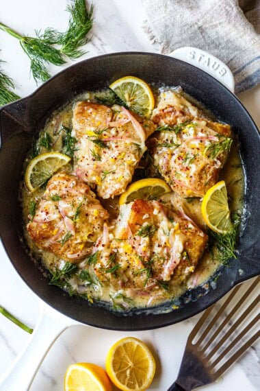 one pan, 30-minute lemon butter cod