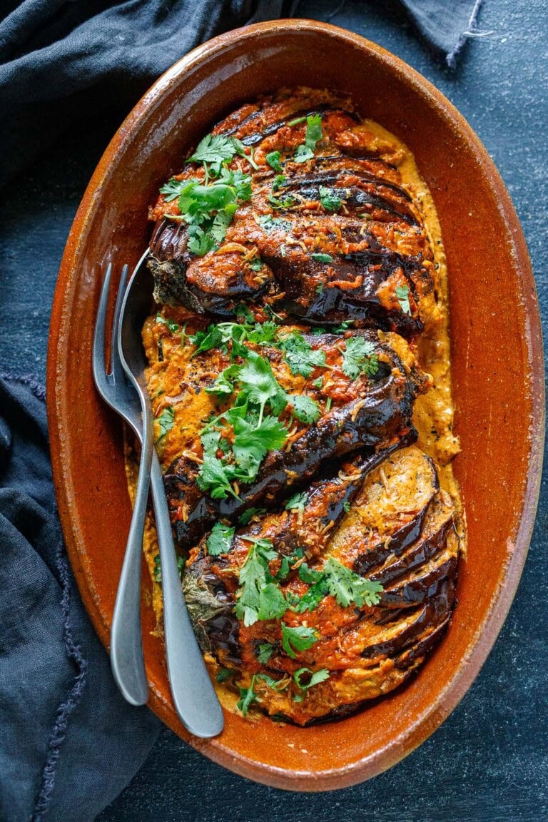 Baked Eggplant Tikka Masala