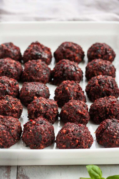 vegetarian meatballs